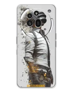 Чохол для Nothing Phone (3a) Pro з картинкою «PUBG — боєць у пилу»