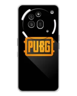 Чохол для Nothing Phone (3a) Pro з картинкою «PUBG — рамка лого»