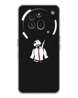 Чохол для Nothing Phone (3a) Pro з картинкою «PUBG — силует воїна»