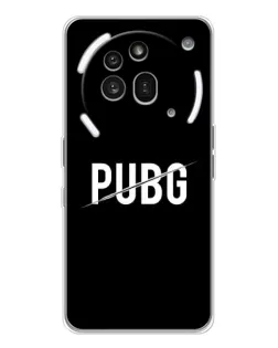Чохол для Nothing Phone (3a) Pro з картинкою «PUBG — білий логотип»