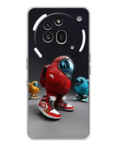 Чехол для Nothing Phone (3a) Pro с картинкой «Among Us — 3D стиль» Чехол для Nothing Phone (3a) Pro с картинкой «Among Us — 3D стиль»