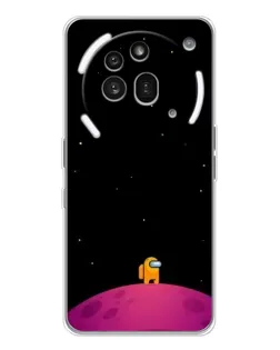 Чохол для Nothing Phone (3a) Pro з картинкою «Самотній герой на планеті»