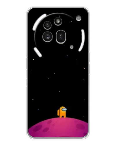Чехол для Nothing Phone (3a) Pro с картинкой «Одинокий герой на планете» Чехол для Nothing Phone (3a) Pro с картинкой «Одинокий герой на планете»
