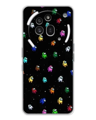 Чехол для Nothing Phone (3a) Pro с картинкой «Экипаж Among Us» Чехол для Nothing Phone (3a) Pro с картинкой «Экипаж Among Us»