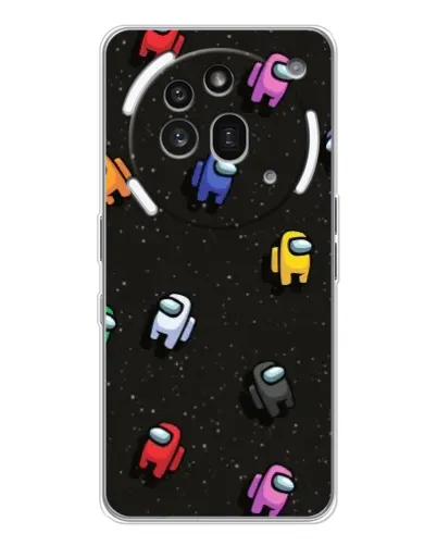 Чехол для Nothing Phone (3a) Pro с картинкой «Космический паттерн Among Us» Чехол для Nothing Phone (3a) Pro с картинкой «Космический паттерн Among Us»