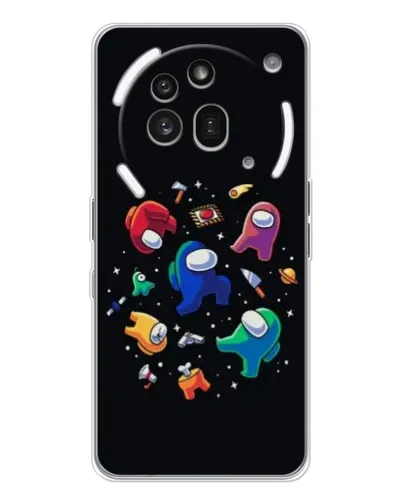 Чехол для Nothing Phone (3a) Pro с картинкой «Among Us космос» Чехол для Nothing Phone (3a) Pro с картинкой «Among Us космос»