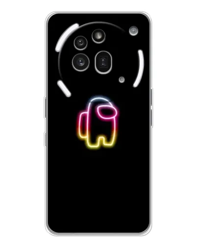 Чехол для Nothing Phone (3a) Pro с картинкой «Among Us градиент» Чехол для Nothing Phone (3a) Pro с картинкой «Among Us градиент»