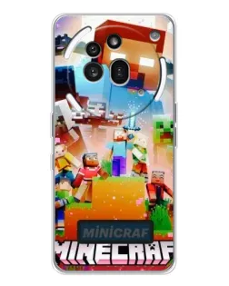 Чохол для Nothing Phone (3a) Pro з картинкою «Minecraft герої гри»