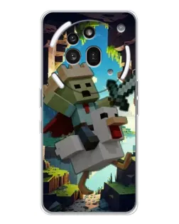 Чохол для Nothing Phone (3a) Pro з картинкою «Стів та гусь»