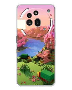 Чохол для Nothing Phone (3a) Pro з картинкою «Рожеве дерево Minecraft» Чохол для Nothing Phone (3a) Pro з картинкою «Рожеве дерево Minecraft»