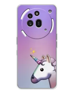 Чехол для Nothing Phone (3a) Pro с картинкой «Единорог градиент»