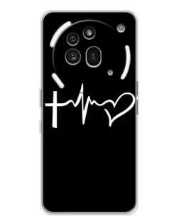 Чехол для Nothing Phone (3a) Pro с картинкой «Пульс веры» Чехол для Nothing Phone (3a) Pro с картинкой «Пульс веры»