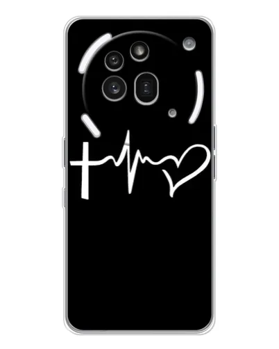 Чехол для Nothing Phone (3a) Pro с картинкой «Пульс веры» Чехол для Nothing Phone (3a) Pro с картинкой «Пульс веры»