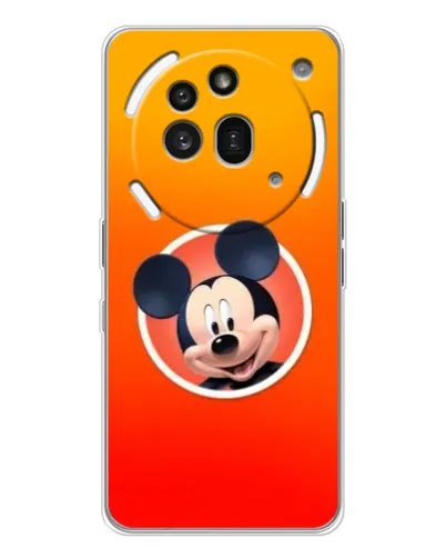 Чехол для Nothing Phone (3a) Pro с картинкой «Mickey в круге»