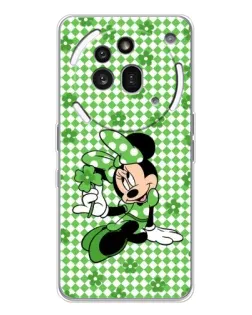 Чехол для Nothing Phone (3a) Pro с картинкой «Mickey в клетку»