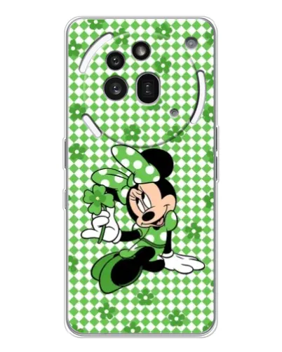 Чехол для Nothing Phone (3a) Pro с картинкой «Mickey в клетку»