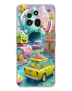 Чехол для Nothing Phone (3a) Pro с картинкой «Монстр-трак приключения»