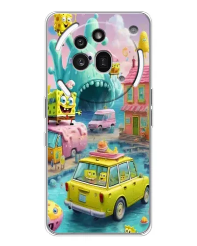 Чехол для Nothing Phone (3a) Pro с картинкой «Монстр-трак приключения» Чехол для Nothing Phone (3a) Pro с картинкой «Монстр-трак приключения»