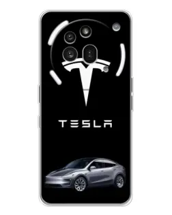 Чехол для Nothing Phone (3a) Pro с картинкой «Tesla Model Y» Чехол для Nothing Phone (3a) Pro с картинкой «Tesla Model Y»
