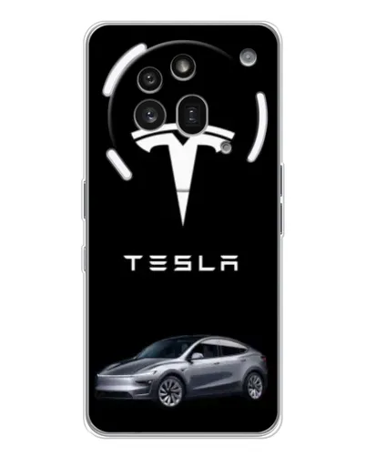 Чехол для Nothing Phone (3a) Pro с картинкой «Tesla Model Y» Чехол для Nothing Phone (3a) Pro с картинкой «Tesla Model Y»
