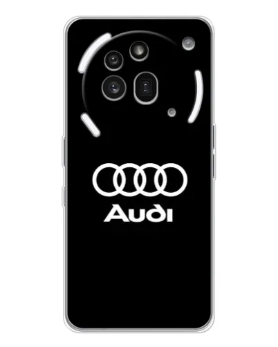 Чехол для Nothing Phone (3a) Pro с картинкой «Классическое лого Audi»