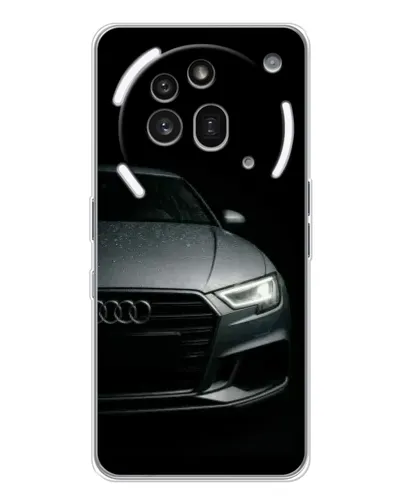 Чехол для Nothing Phone (3a) Pro с картинкой «Audi — детализация кузова»