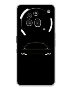 Чохол для Nothing Phone (3a) Pro з картинкою «Погляд Audi у темряві»