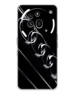 Чохол для Nothing Phone (3a) Pro з картинкою «Audi — абстрактні кільця»