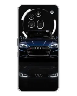 Чохол для Nothing Phone (3a) Pro з картинкою «Audi — нічне відображення»
