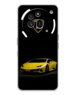 Чехол для Nothing Phone (3a) Pro с картинкой «Lamborghini желтый акцент» Чехол для Nothing Phone (3a) Pro с картинкой «Lamborghini желтый акцент»