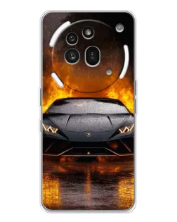 Чехол для Nothing Phone (3a) Pro с картинкой «Lamborghini в огне» Чехол для Nothing Phone (3a) Pro с картинкой «Lamborghini в огне»