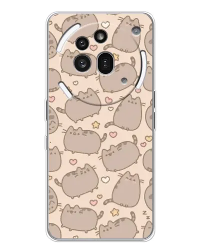 Чехол для Nothing Phone (3a) Pro с картинкой «Маленькие Пушины» Чехол для Nothing Phone (3a) Pro с картинкой «Маленькие Пушины»