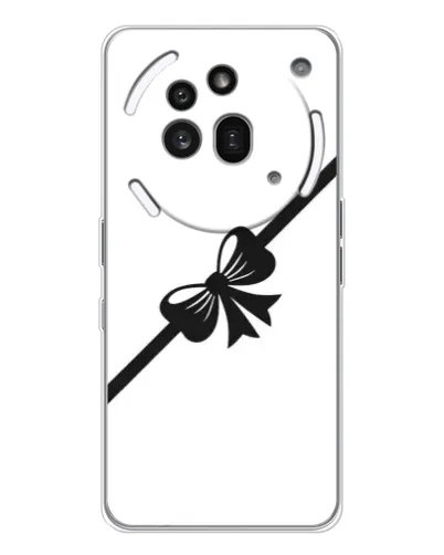 Чехол для Nothing Phone (3a) Pro с картинкой «Диагональный бант»