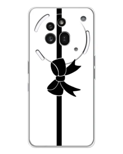 Чехол для Nothing Phone (3a) Pro с картинкой «Вертикальный бант»