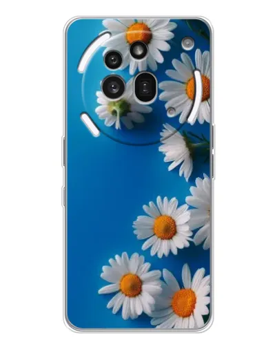 Чехол для Nothing Phone (3a) Pro с картинкой «Белоснежные маргаритки» Чехол для Nothing Phone (3a) Pro с картинкой «Белоснежные маргаритки»