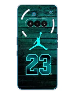 Чехол для Nothing Phone (3a) с картинкой «Jordan Cyan 23» Чехол для Nothing Phone (3a) с картинкой «Jordan Cyan 23»