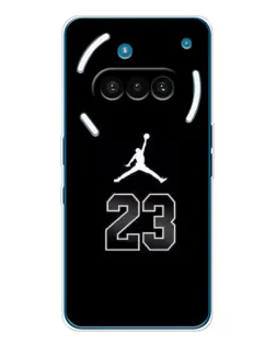 Чехол для Nothing Phone (3a) с картинкой «Jordan Flight 23» Чехол для Nothing Phone (3a) с картинкой «Jordan Flight 23»