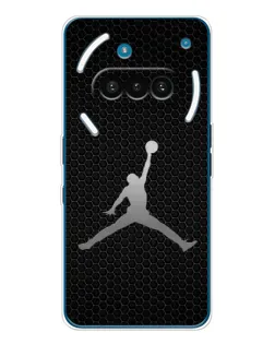 Чехол для Nothing Phone (3a) с картинкой «Jordan Dark Carbon» Чехол для Nothing Phone (3a) с картинкой «Jordan Dark Carbon»