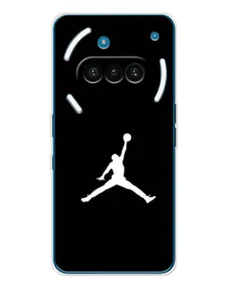 Чехол для Nothing Phone (3a) с картинкой «Jordan Silhouette» Чехол для Nothing Phone (3a) с картинкой «Jordan Silhouette»