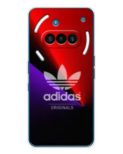 Чехол для Nothing Phone (3a) с картинкой «Adidas Red Neon»