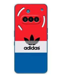 Чехол для Nothing Phone (3a) с картинкой «Ретро блоки Adidas»
