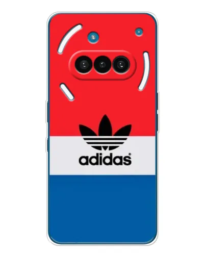 Чехол для Nothing Phone (3a) с картинкой «Ретро блоки Adidas»