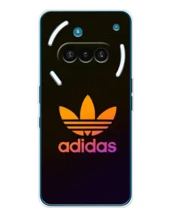 Чехол для Nothing Phone (3a) с картинкой «Градиент Adidas»