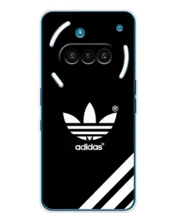 Чехол для Nothing Phone (3a) с картинкой «Adidas с диагональными полосами»