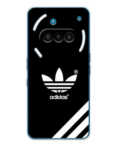 Чехол для Nothing Phone (3a) с картинкой «Adidas с диагональными полосами»