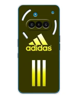 Чехол для Nothing Phone (3a) с картинкой «Оливковый градиент Adidas»