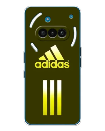 Чехол для Nothing Phone (3a) с картинкой «Оливковый градиент Adidas»