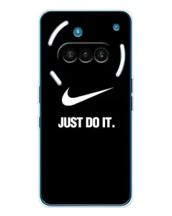Чехол для Nothing Phone (3a) с картинкой «Классический принт Nike» Чехол для Nothing Phone (3a) с картинкой «Классический принт Nike»
