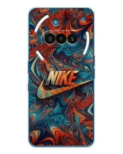 Чехол для Nothing Phone (3a) с картинкой «Nike в абстракции» Чехол для Nothing Phone (3a) с картинкой «Nike в абстракции»
