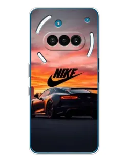 Чехол для Nothing Phone (3a) с картинкой «Nike и суперкар» Чехол для Nothing Phone (3a) с картинкой «Nike и суперкар»